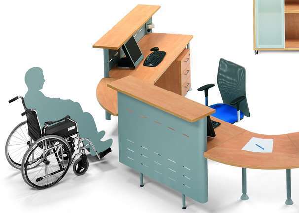 mostrador minusvalidos y discapacidades